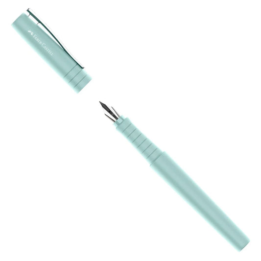 Pluma Fuente Faber-Castell Poly Pen Carib Blue M