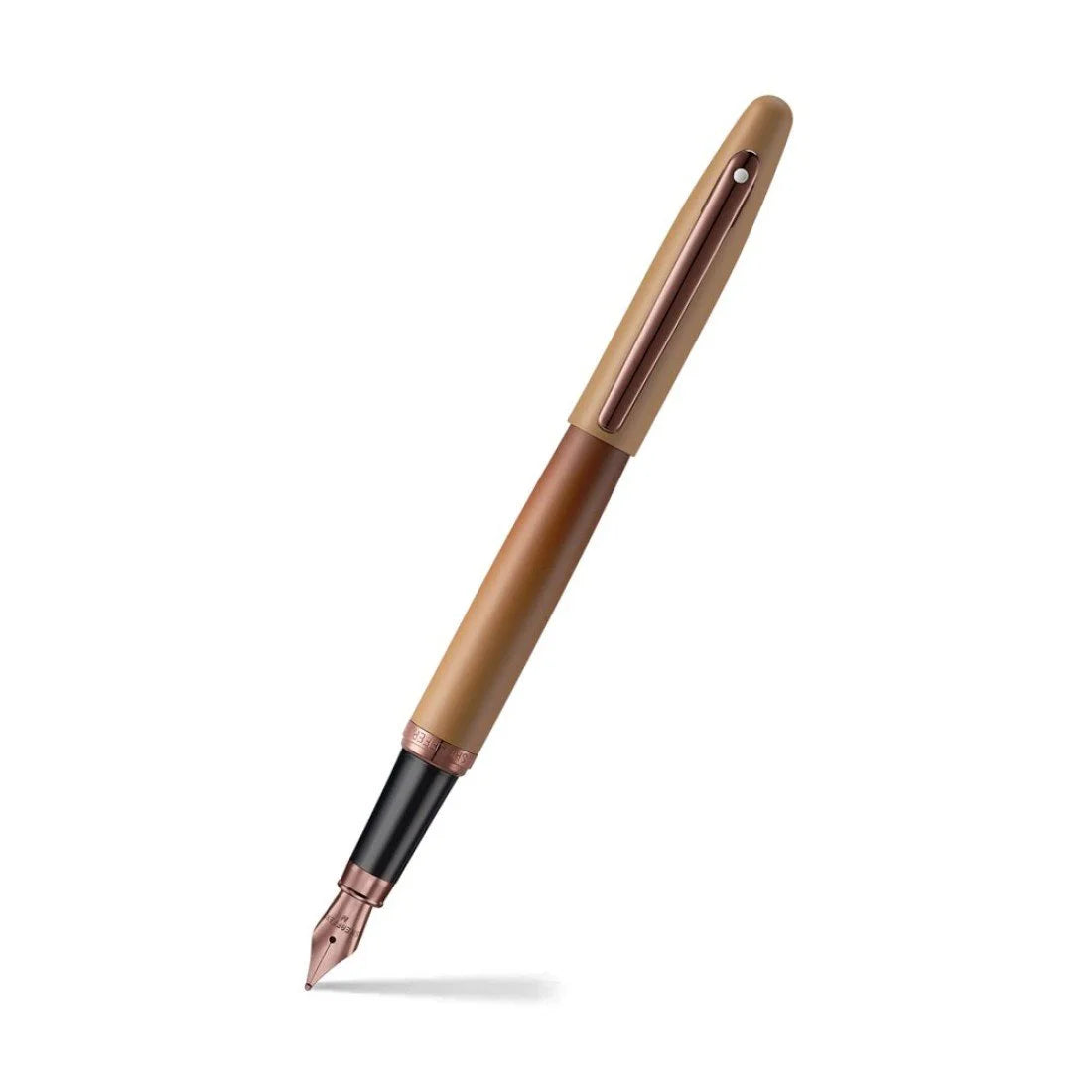 Pluma Fuente Sheaffer VFM Punto Medio Coffe