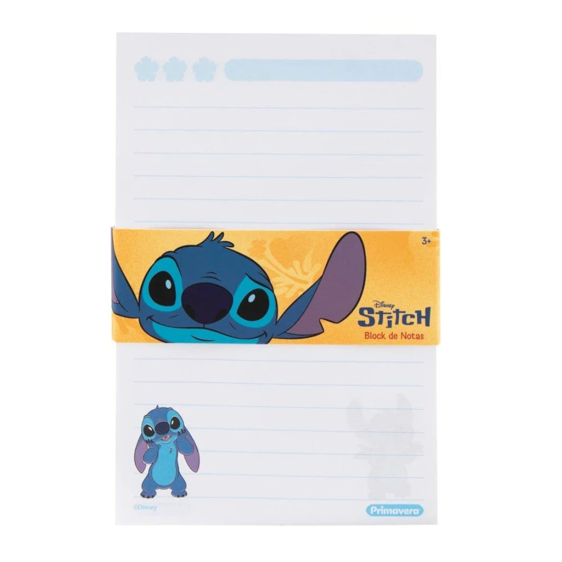 Primavera Block de Notas 5.5" x 8.45" 80H Rayado Stitch (48)