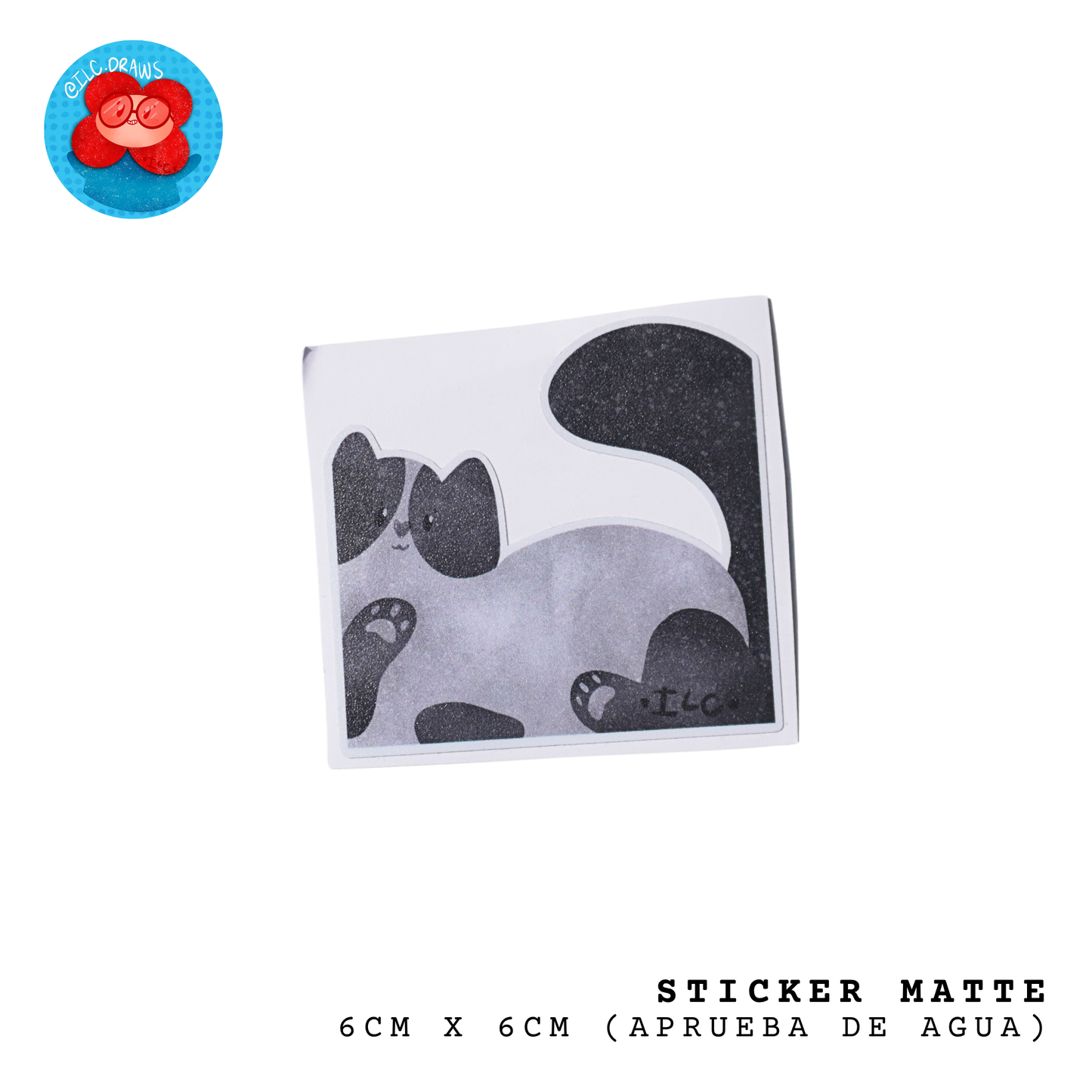 Sticker Waterproof Matte  - ILC.DRAWS