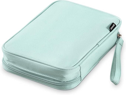 Cartuchera de gran capacidad para marcadores, lápices, lapiceras, papeles y sobres de carta, portador para billetera, diario, secundaria, oficina, universidad, estudiante