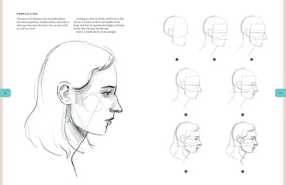 LIBRO EN INGLÉS - Retratos creativos en acuarela: Aprende a pintar rostros y personajes con lecciones para principiantes - Explora la acuarela, la tinta, el gouache y más.