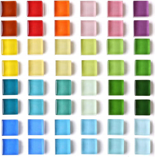48 imanes para refrigerador, bonitos imanes de nevera para pizarra blanca, casillero | Imanes coloridos decorativos de vidrio para oficina y cocina (24 x 2)