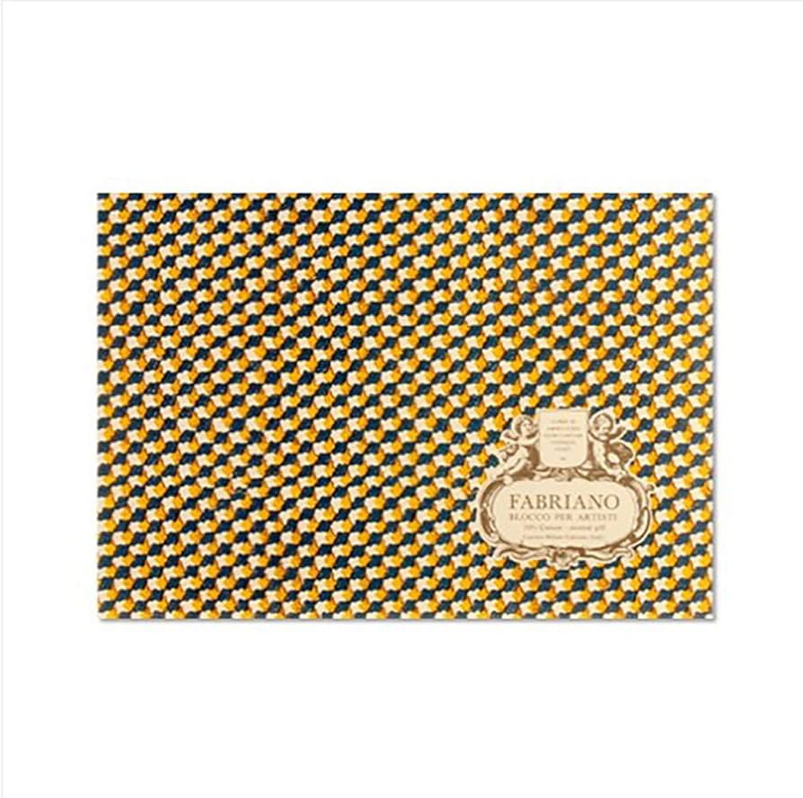 Fabriano Blocco Artisty - Papel de acuarela profesional, 50% algodón, 20 hojas, prensa en frío (9 x 12 pulgadas)