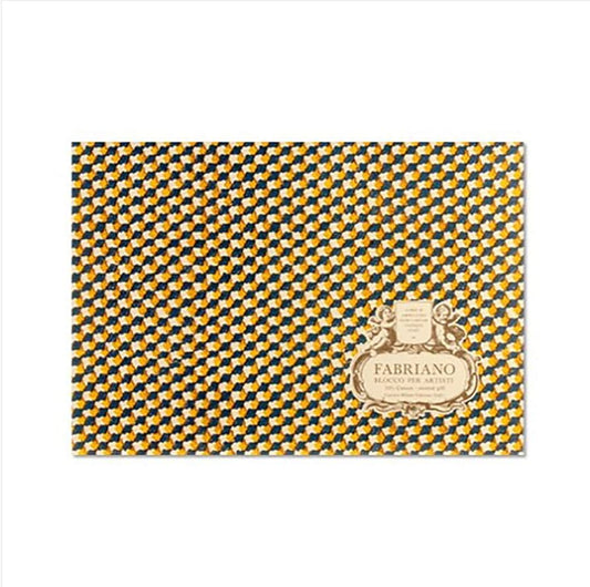 Fabriano Blocco Artisty - Papel de acuarela profesional, 50% algodón, 20 hojas, prensa en frío (9 x 12 pulgadas)