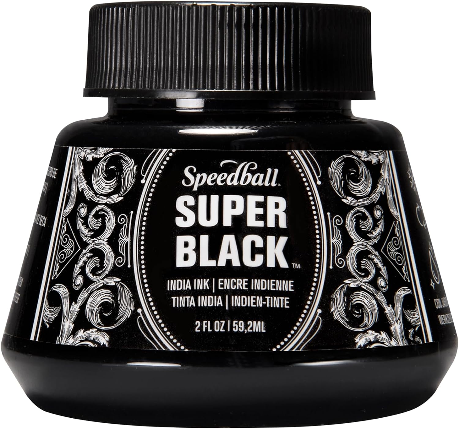 Speedball Tinta Super Black India, 2 onzas KEEPLIVINGFASTER