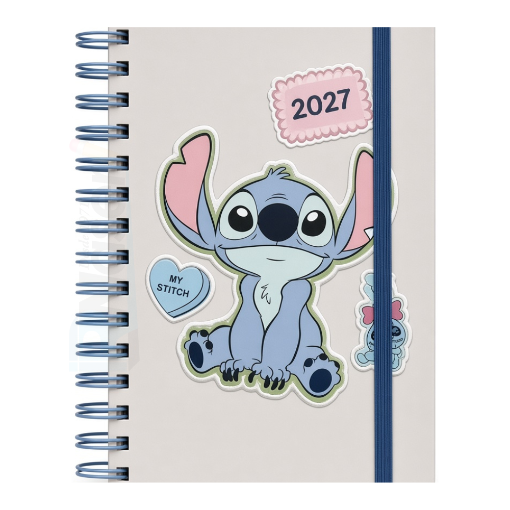 Agenda Mooving 2027 Stitch (3x6)