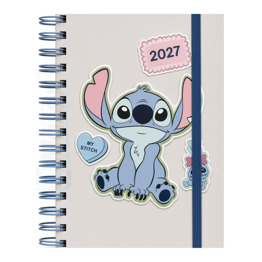 Agenda Mooving 2027 Stitch (3x6)