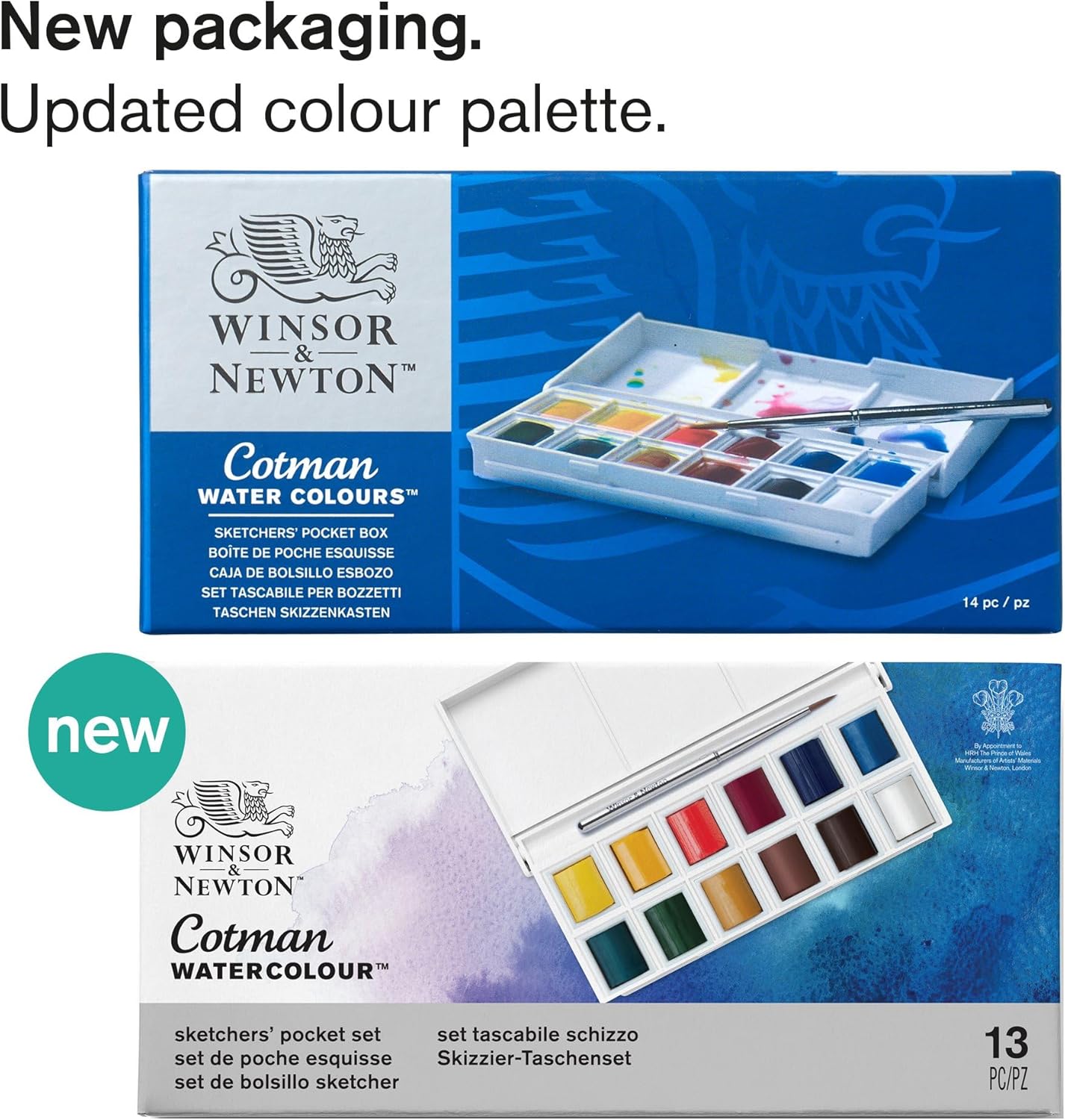 Winsor & Newton -Cotman acuarela Sketchers´ Pocket Set
