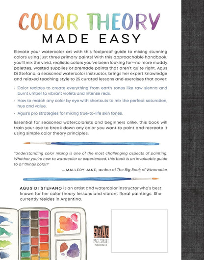 LIBRO EN INGLÉS Watercolor Alchemy: Your Guide to Mixing Beautiful Colors Tapa dura