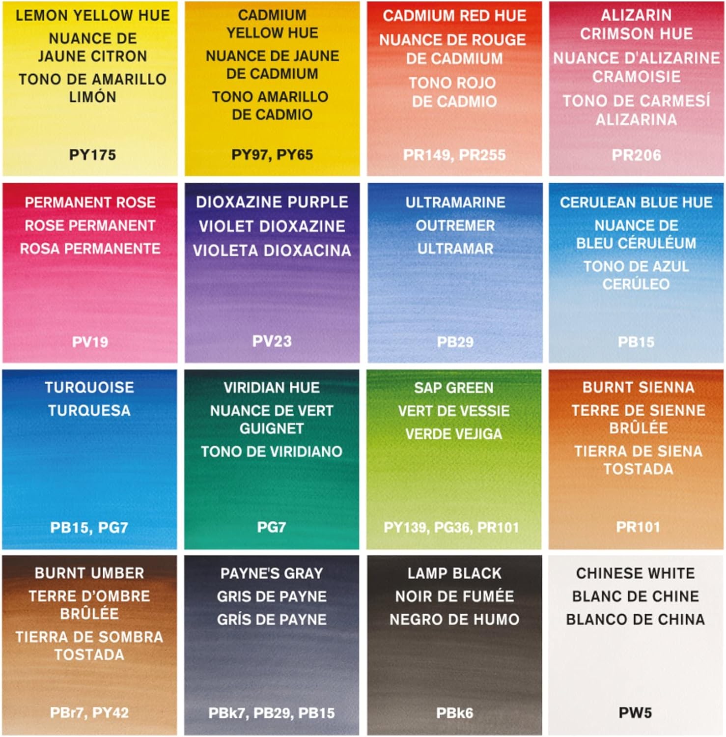 Winsor & Newton - Cotman - Deluxe Sketchers Pocket Box - 18 medias pastillas de acuarela Windsor & Newton