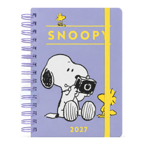 Agenda Mooving 2027 Snoopy (3x6)