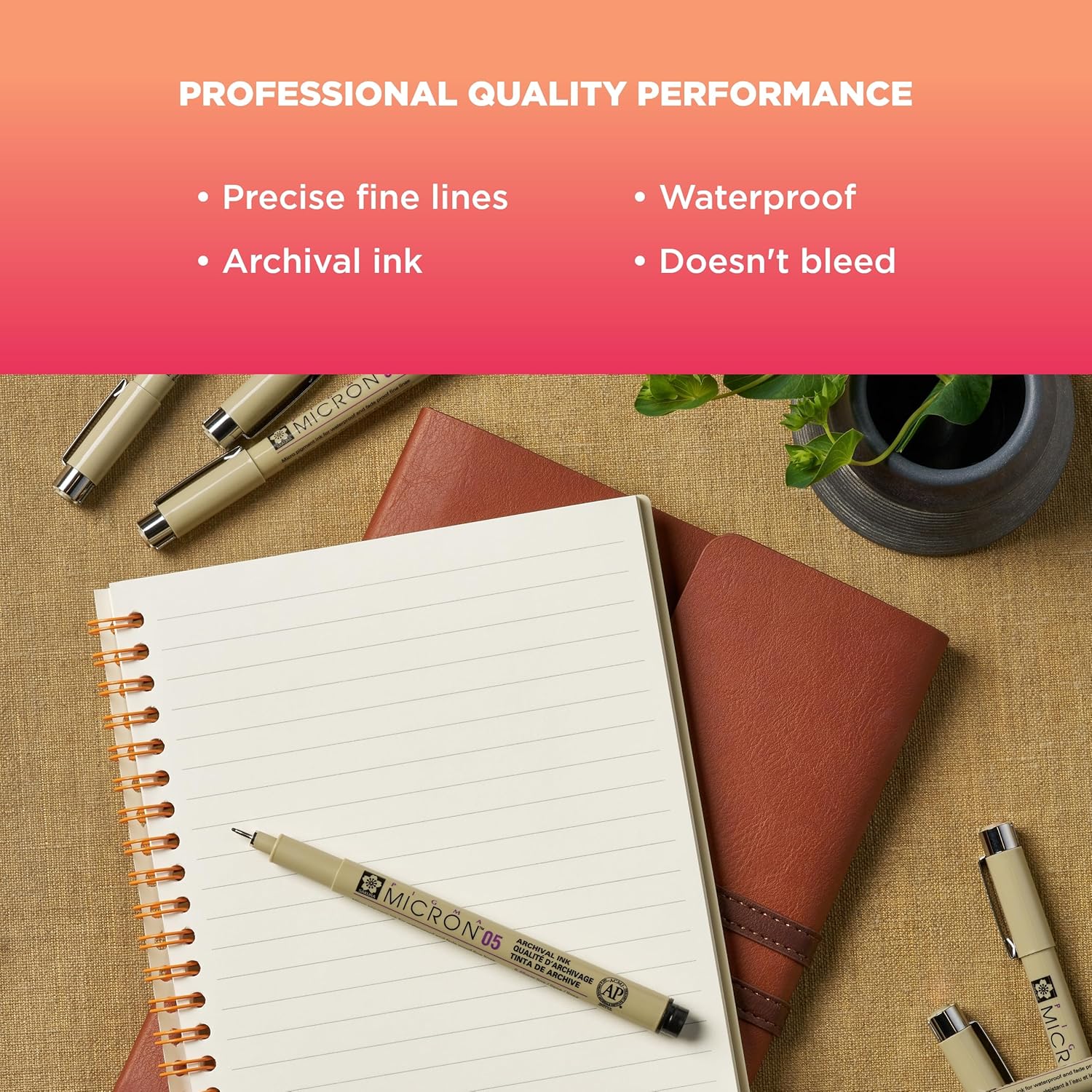Sakura Pigma, juego de pluma de tinta Micron en blíster KEEPLIVINGFASTER