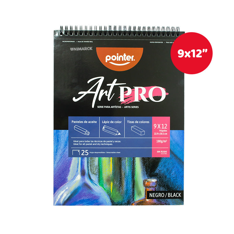 Pointer - Block Crayon Pastel, Crayon y Tiza  9″ x 12″