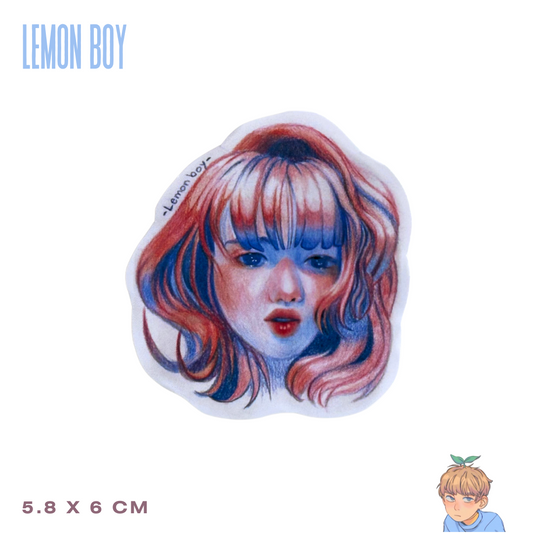 Sticker Pack 2- Lemon Boy (6 stickers)