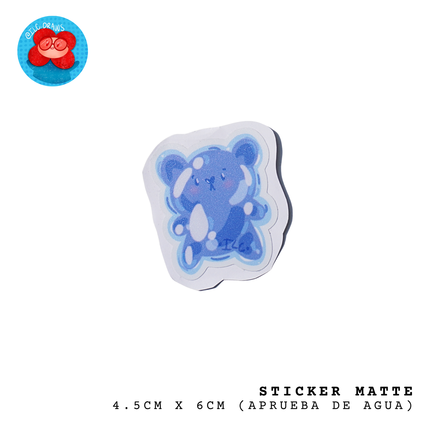Sticker Waterproof Matte  - ILC.DRAWS