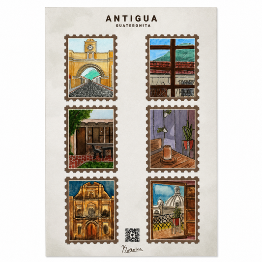 Sticker Sheet Antigua - Guatebonita  @kayessty_