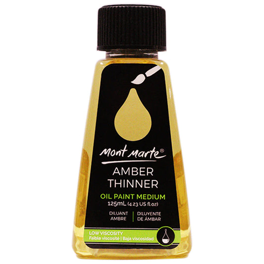 Mont Marte - Diluyente ámbar premium 125 ml (4,23 onzas)