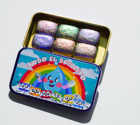 Plop Acuarelas: Todo el BRILLITO (mini set) KEEPLIVINGFASTER