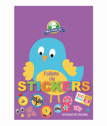 Mis Pasitos - Folleto de stickers