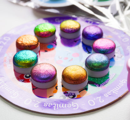 Plop Acuarelas: Gemitas 2.0 mini dot-set KEEPLIVINGFASTER