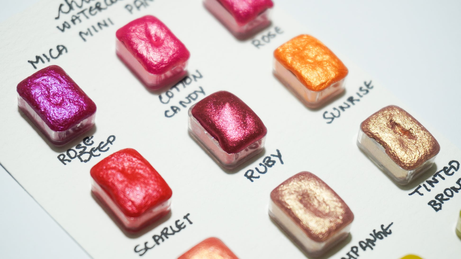Acuarelas Artesanales: Mica 1 Mini Pans- Chroma Watercolors KEEPLIVINGFASTER