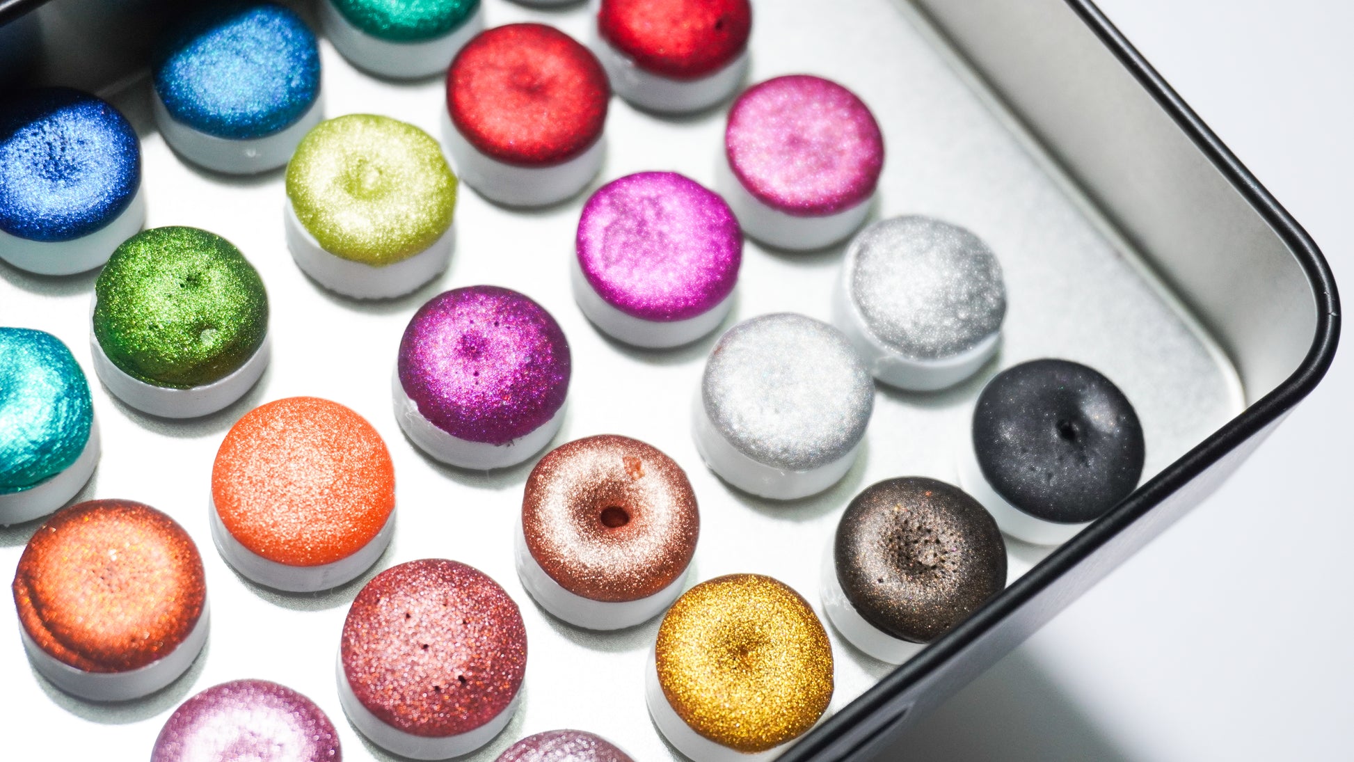 Acuarelas Artesanales:  Set Chrome cuarto de pastilla - Chroma Watercolors KEEPLIVINGFASTER