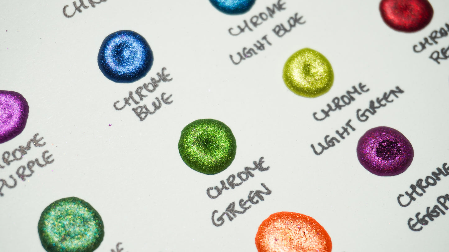 Acuarelas Artesanales:  Chrome Dot Cards - Chroma Watercolors KEEPLIVINGFASTER