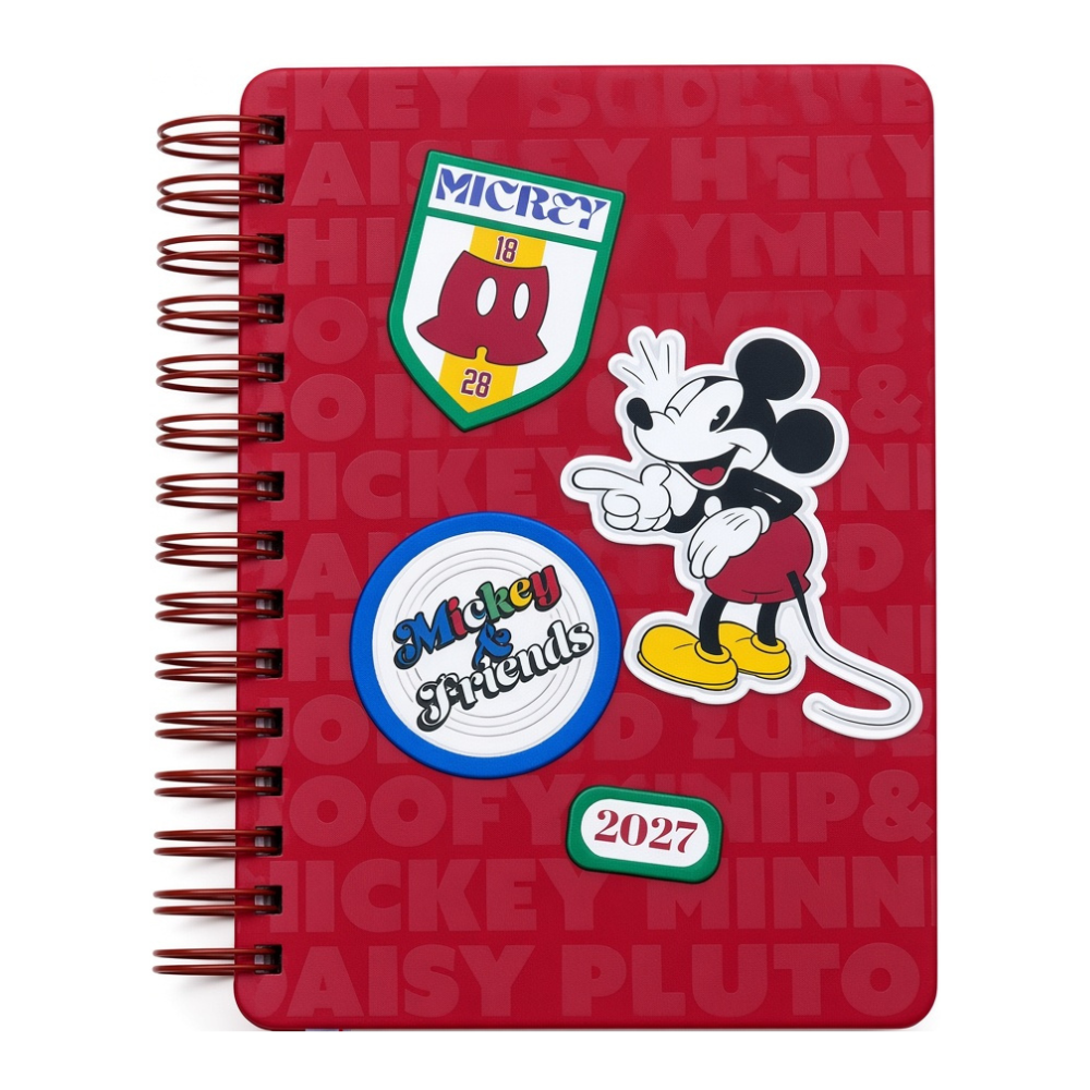 Agenda Mooving 2027 Mickey & Friends (3x6)
