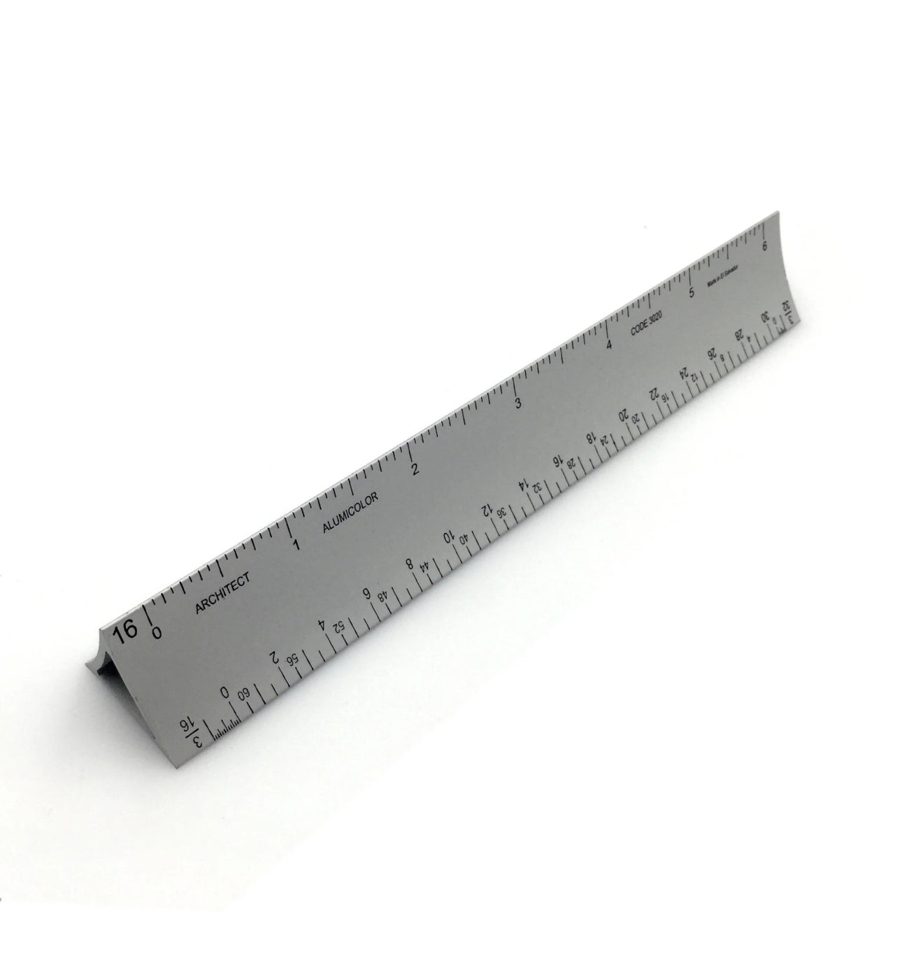Alumicolor - Regla de escala de dibujo triangular de aluminio – KLF.GT