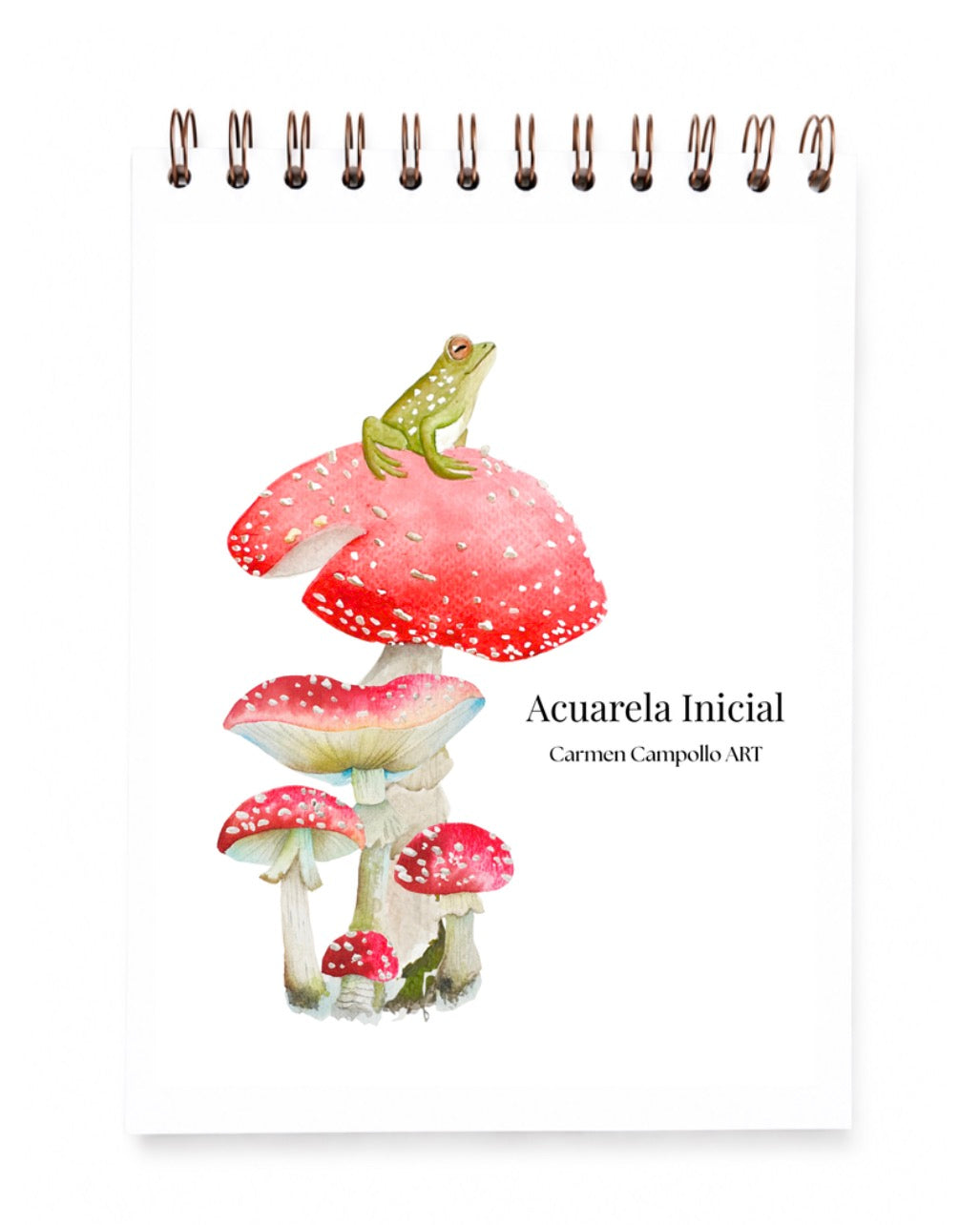 PREVENTA - Guía práctica de acuarela inicial (A5) – Carmen Campollo ART