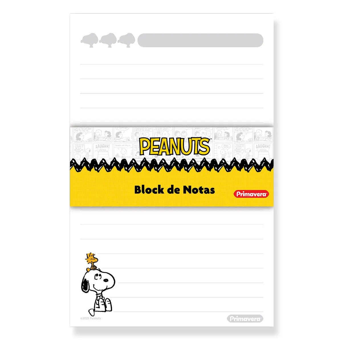 Block de Notas Snoopy