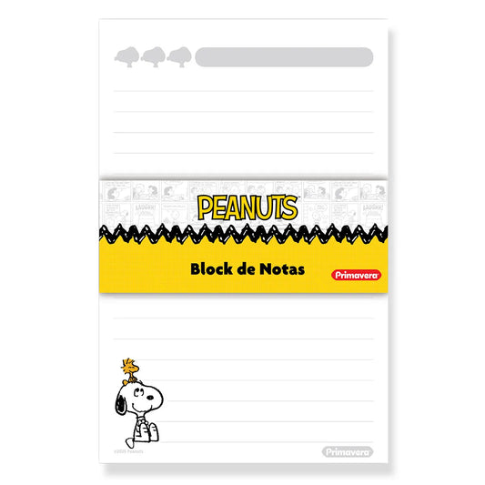 Block de Notas Snoopy