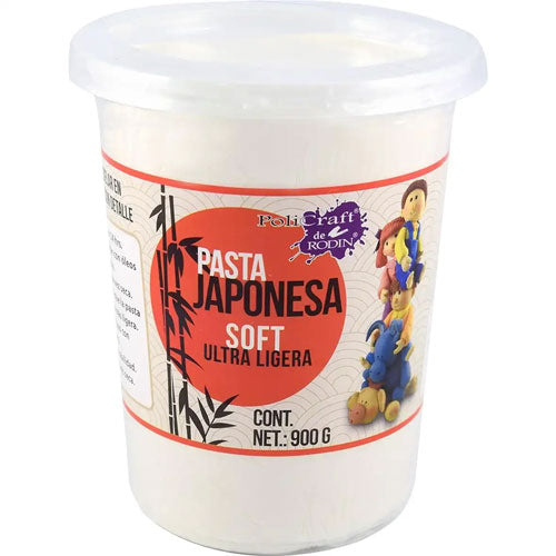 Pasta Policraft Japonesa Soft Blanco de 900G
