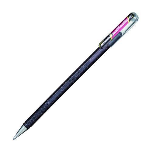 Pentel Hybrid Dual Metallic -  (Black/Metallic Red)