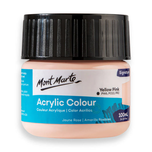 Pintura acrílica Signature de 100 ml - Yellow Pink