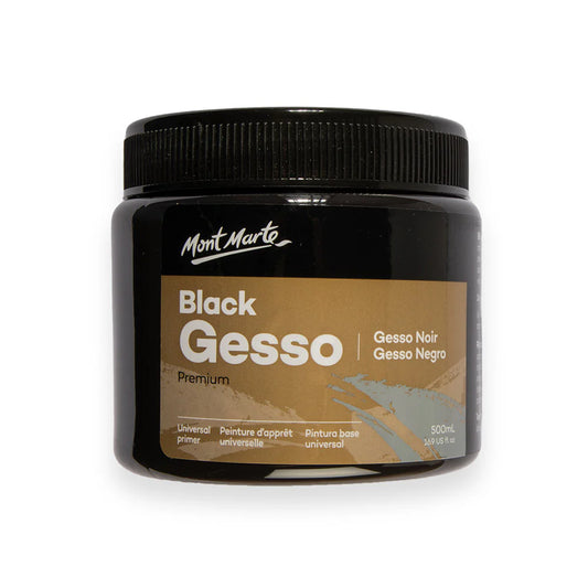 Mont Marte Gesso color negro -500 ml