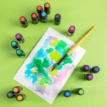 Mont Marte - Tinta de dibujo Signature, 24 unidades de 7 ml