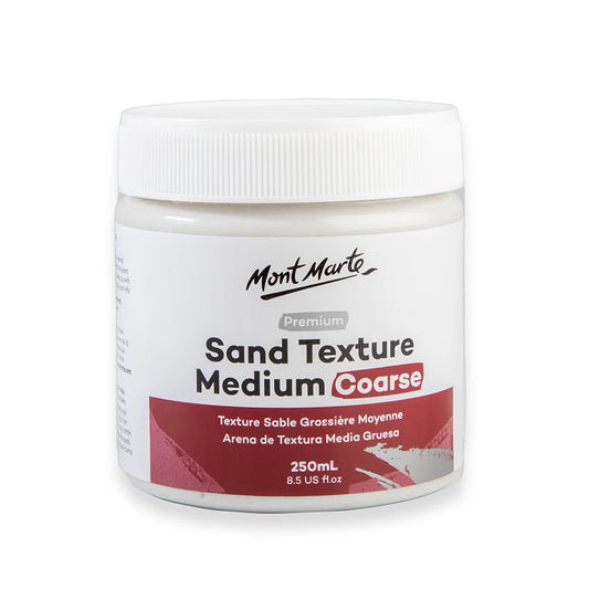 Mont Marte - Textura de arena de grosor medio premium 250 ml