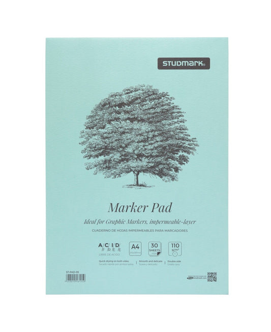 Block Para Marcadores A4 30 Hojas 110Grs Studmark Pad
