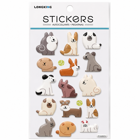 LK - Stickers -  PYA0503V Perro