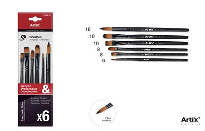 Artix - 6 Pinceles PP386-01