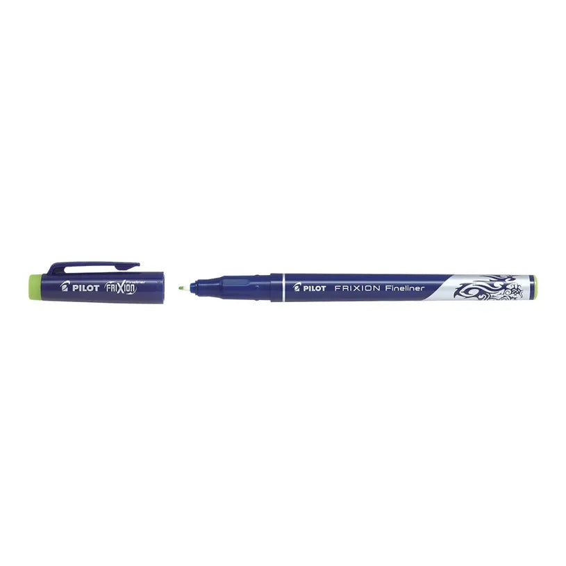 Pilot FriXion Fineliner - Rotulador fino borrable - Verde claro