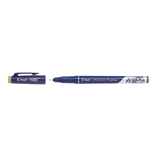 Pilot FriXion Fineliner - Rotulador fino borrable - Verde claro