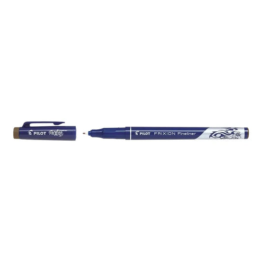 Pilot FriXion Fineliner - Rotulador fino borrable - café