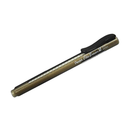 Pentel Borrador mecánico - negro transparente