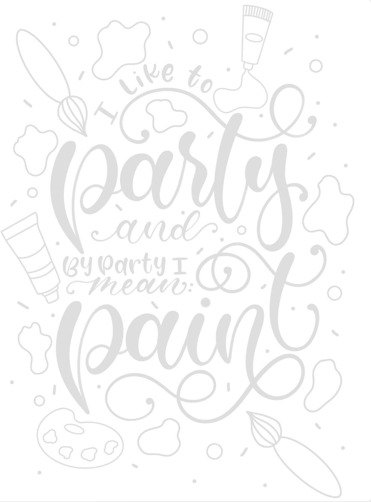 PLANTILLAS IMPRIMIBLES - I LIKE TO PARTY KEEPLIVINGFASTER