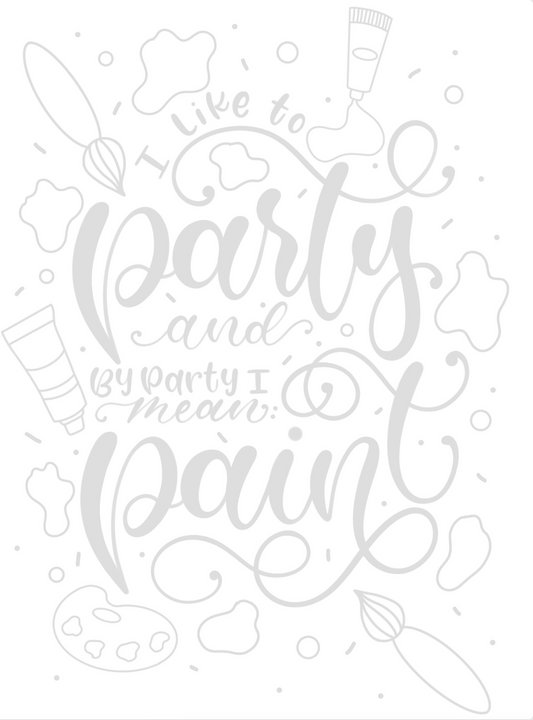 PLANTILLAS IMPRIMIBLES - I LIKE TO PARTY KEEPLIVINGFASTER