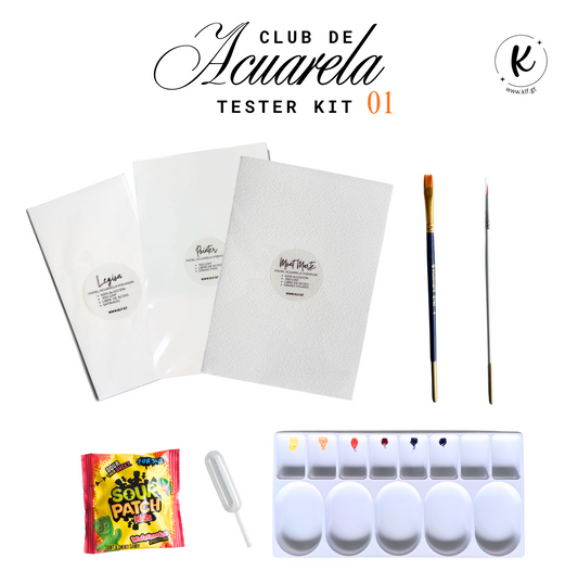 CLUB DE ACUARELA TESTER KIT 01