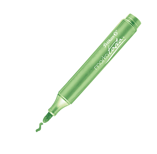 PELIKAN - Marcador Metálico Markatodo color verde  metálico
